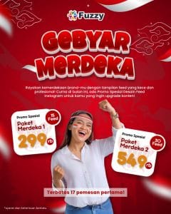 Promo Kemerdekaan ke 80 tahun fuzzy